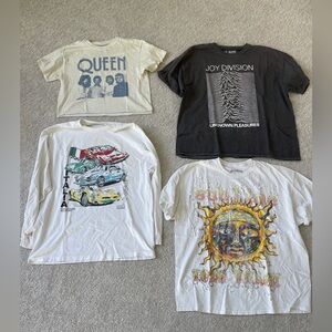 Brandy Melville / Urban Outfitters Band Shirts / Racing Shirt
